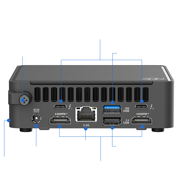 ASUS NUC 15 Pro (Core Ultra 7, 96 GB)