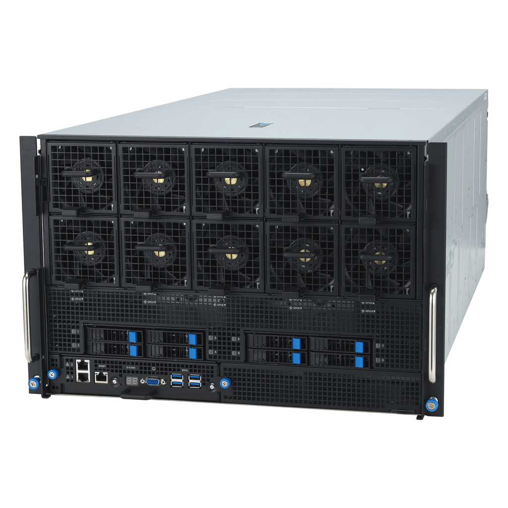 ASUS ESC N8-E11V (8× H200, 1,128 GB)